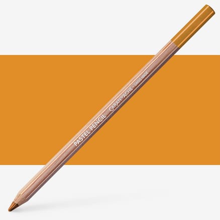 Caran d'Ache : Pastel Pencil : Golden Ochre