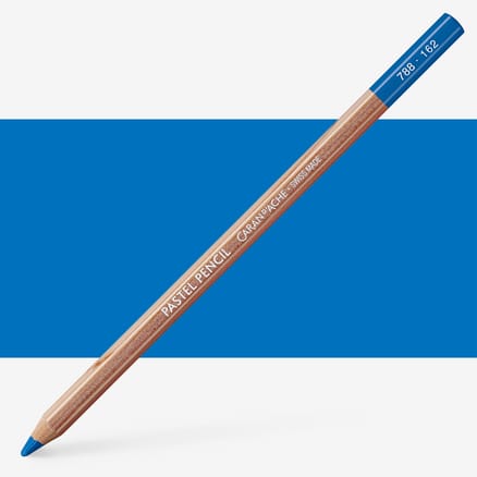 Caran d'Ache : Pastel Pencil : Phthalocyanine Blue