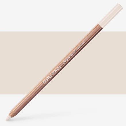 Caran d'Ache : Pastel Pencil : Pink White
