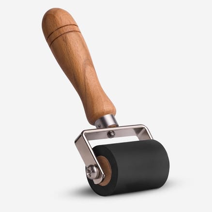 5 cm Brayer Roller,Heavy Duty harde rubberen roller Drukinkten,verf en inktroller voor het maken van zeefdrukken,stempelen en plakboeken,Art Craft Tool