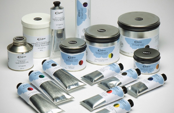 Cranfield Caligo Safe Wash Etching printmaking inks