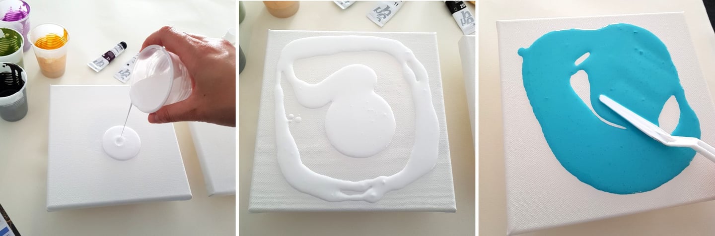 Pouring Layer one