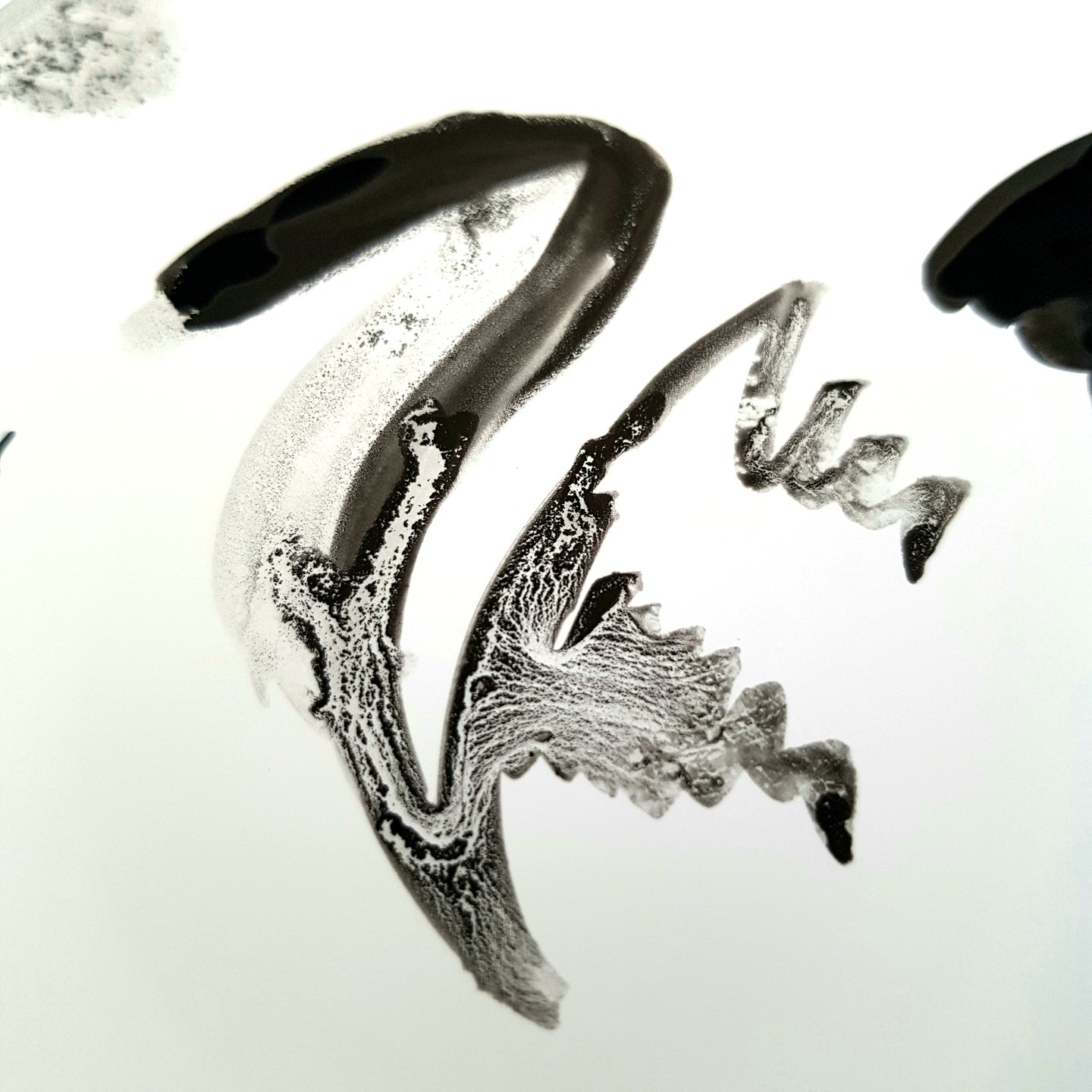 Yupo Testing Ink Granulation 2