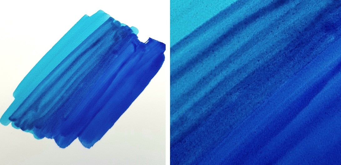 Yupo Testing Markers Gradient Combined