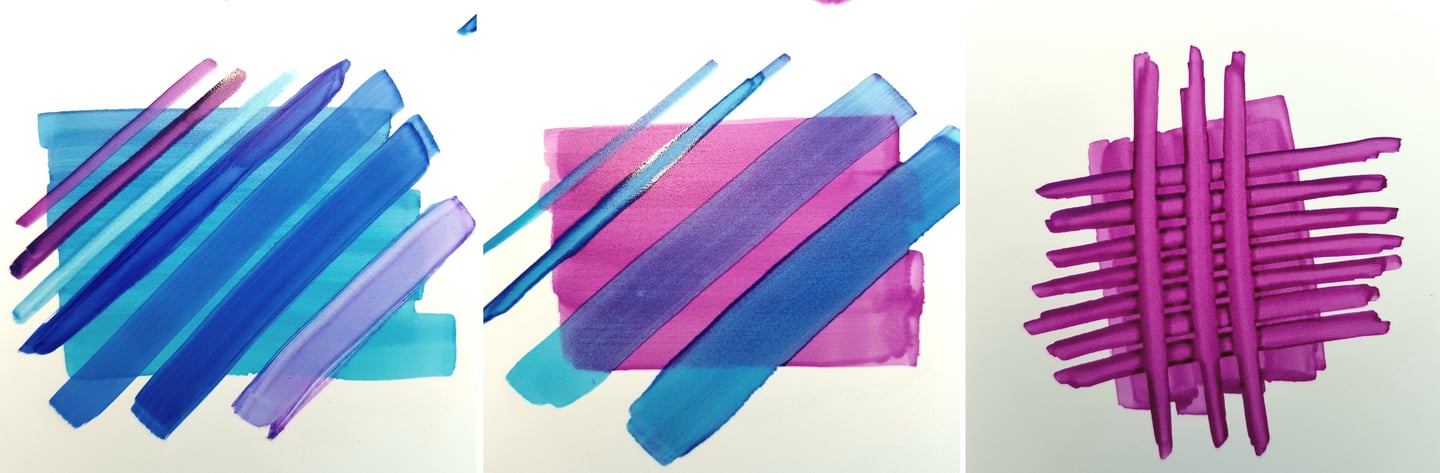 Yupo Testing Markers Layering Combined