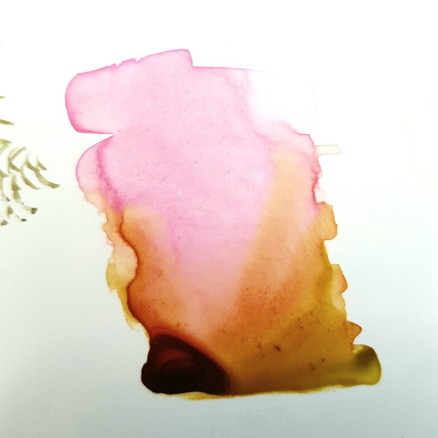 Yupo Testing Watercolour Varigated Wash 1