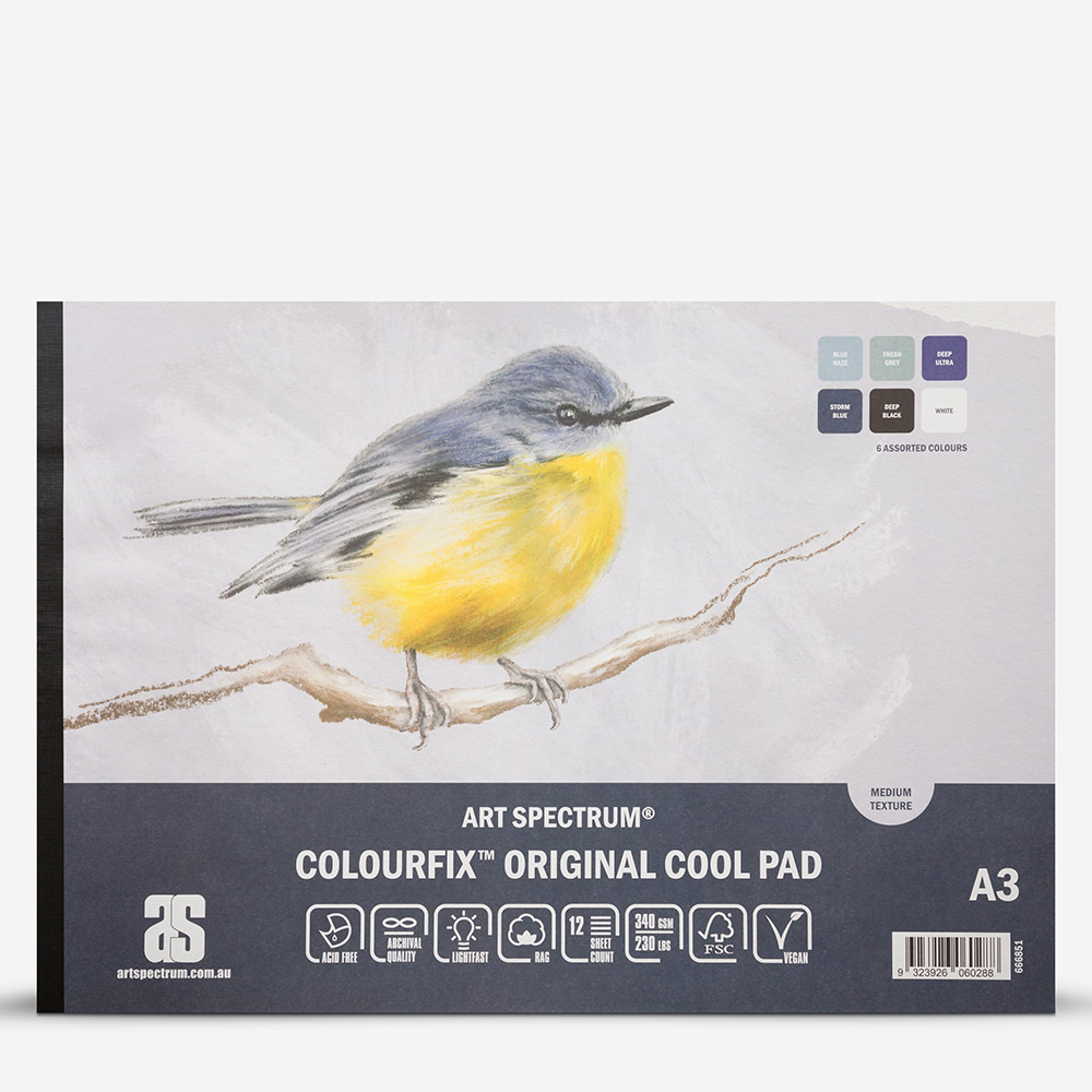 Art Spectrum : Colourfix Original : Medium Texture Pad : 340gsm : A3 ...